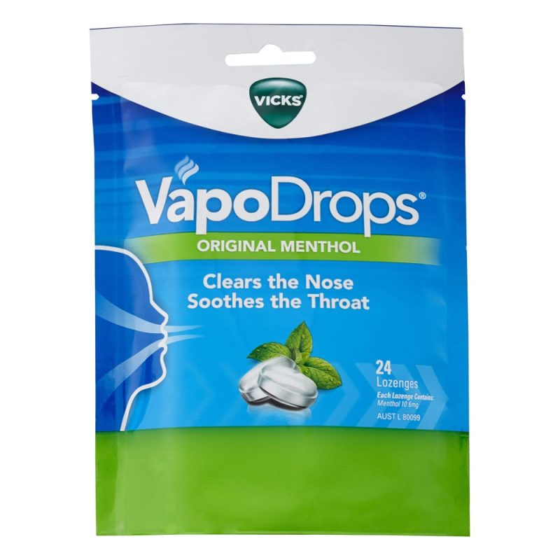 Vicks Vapodrops Original Menthol 24's